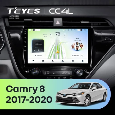 Штатная магнитола Teyes CC4L 6/64 Toyota Camry 8 XV 70 (2017-2020) F1