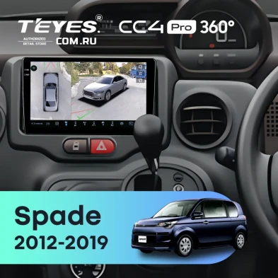 Штатная магнитола Teyes CC4 Pro 360 12/256 Toyota Spade (2012-2019)