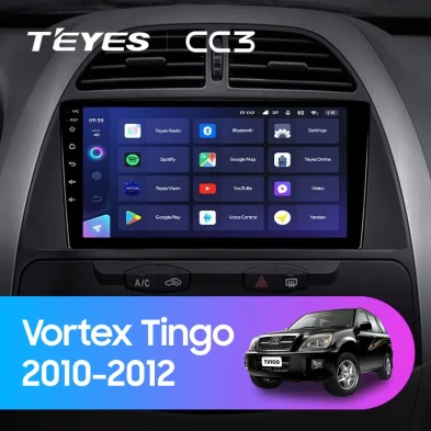 Штатная магнитола Teyes CC3 4/32 Vortex Tingo (2010-2012)