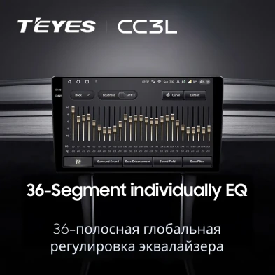 Штатная магнитола Teyes CC3L 4/32 Toyota Roomy (2016-2026) Правый руль