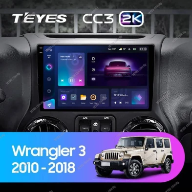 Штатная магнитола Teyes CC3 2K 360 6/128 Jeep Wrangler 3 JK (2010-2017) L15