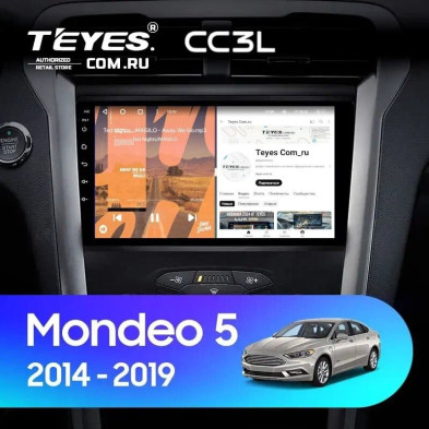 Штатная магнитола Teyes CC3L 4/64 Ford Mondeo 5 (2014-2019)