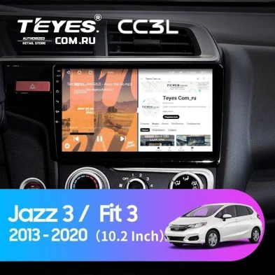 Штатная магнитола Teyes CC3L 4/32 Honda Jazz 3 (2013-2020) Тип-A