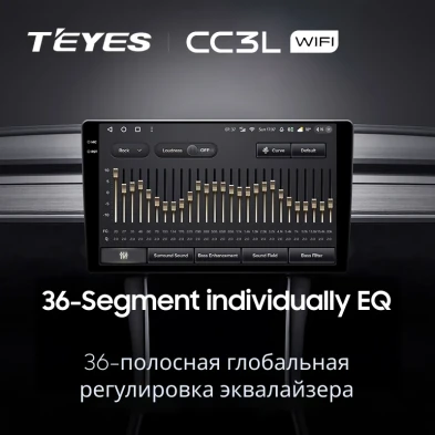Штатная магнитола Teyes CC3L WiFi 2/32 Hyundai ix35 (2009-2015) (Tucson 2) (с кнопками) Тип-AB