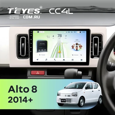 Штатная магнитола Teyes CC4L 6/64 Suzuki Alto 8 (2014-2021)