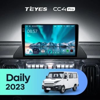 Штатная магнитола Teyes CC4 Pro 12/256 Iveco Daily (2023-2024)