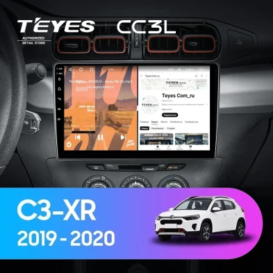 Штатная магнитола Teyes CC3L 4/32 Citroen C3-XR (2019-2020) F1