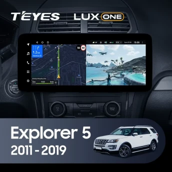 Штатная магнитола Teyes LUX ONE 6/128 Ford Explorer 5 (2011-2019)