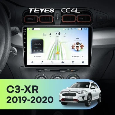 Штатная магнитола Teyes CC4L 6/64 Citroen C3-XR (2019-2020) F1