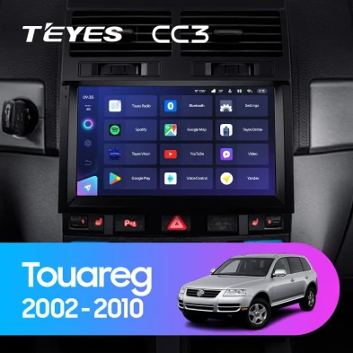 Штатная магнитола Teyes CC3 4/32 Volkswagen Touareg GP (2002-2010) F1