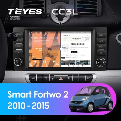 Штатная магнитола Teyes CC3L 4/64 Mercedes-Benz Smart Fortwo 2 (2010-2015) F2