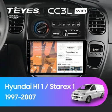 Штатная магнитола Teyes CC3L WiFi 2/32 Hyundai H1 1 (1997-2007)