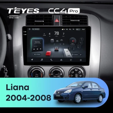 Штатная магнитола Teyes CC4 Pro 12/256 Suzuki Liana 1 (2004-2008)