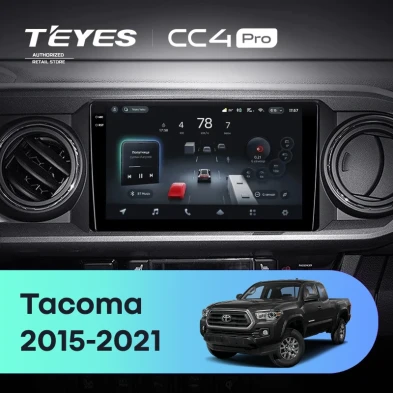 Штатная магнитола Teyes CC4 Pro 8/128 Toyota Tacoma N300 (2015-2021) F1
