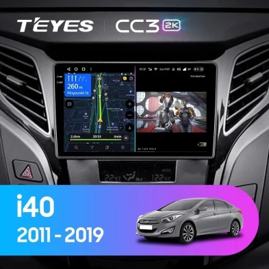 Штатная магнитола Teyes CC3 2K 4/64 Hyundai i40 (2011-2019)