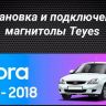 Штатная магнитола Teyes CC3 2K 6/128 Lada Priora (2013-2018) F4