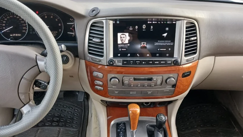 Штатная магнитола Teyes CC3 2K 6/128 Lexus LX470 (2002-2007) F2 Тип-C