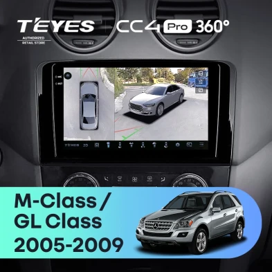 Штатная магнитола Teyes CC4 Pro 360 12/256 Mercedes-Benz GL-Class (2005-2009) F1