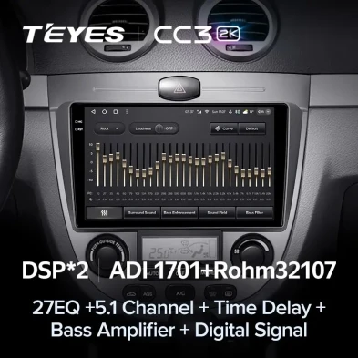 Штатная магнитола Teyes CC3 2K 360 6/128 Chevrolet Orlando (2010-2018)