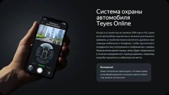 Система охраны Teyes Online - 1 год сервиса