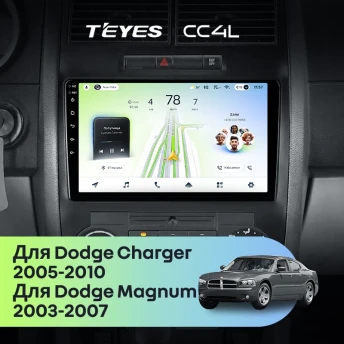 Штатная магнитола Teyes CC4L 6/64 Dodge Magnum 2 (2003-2007)
