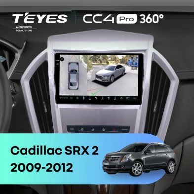 Штатная магнитола Teyes CC4 Pro 360 8/128 Cadillac SRX 2 (2009-2012)