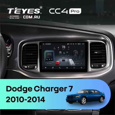 Штатная магнитола Teyes CC4 Pro 8/128 Dodge Charger 7 (2010-2014)