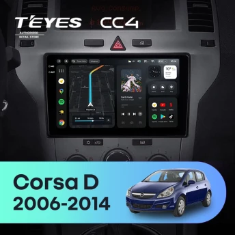 Штатная магнитола Teyes CC4 6/64 Opel Corsa D (2006-2014) F2