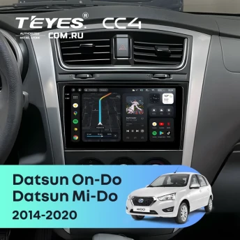 Штатная магнитола Teyes CC4 6/64 Datsun On-Do (2014-2020)