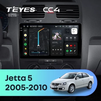 Штатная магнитола Teyes CC4 6/64 Volkswagen Jetta 5 (2005-2010) F3
