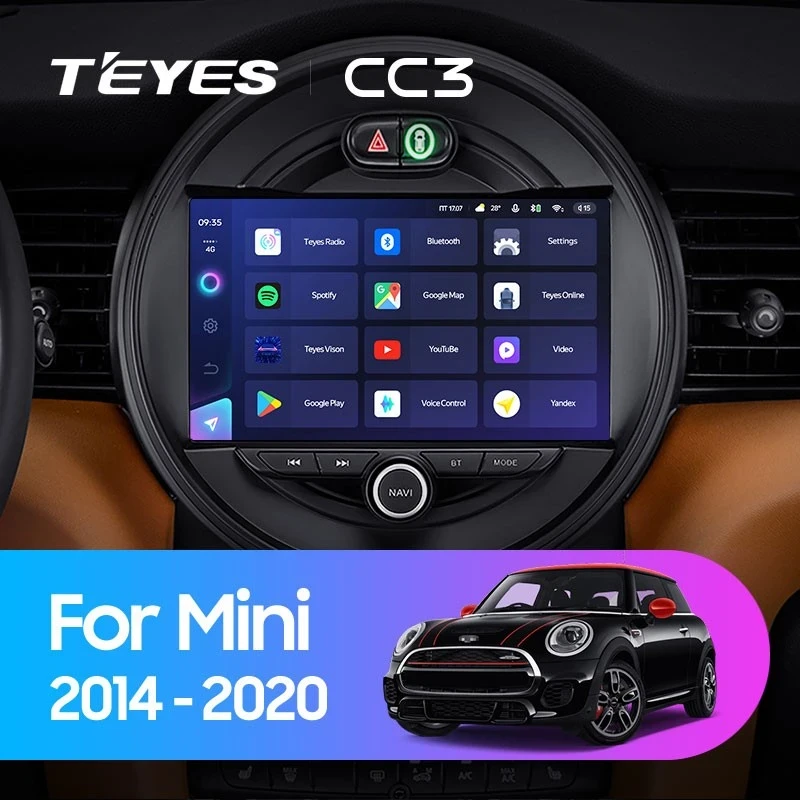 Штатная магнитола Teyes CC3 4/32 Mini Cooper (2014-2020)