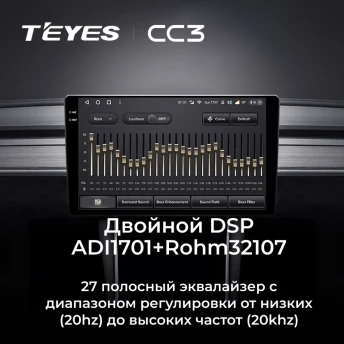 Штатная магнитола Teyes CC3 4/32 Nissan Rogue 3 (2020-2021) (0din)