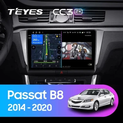 Штатная магнитола Teyes CC3 2K 4/32 Volkswagen Passat B8 (2014-2020)