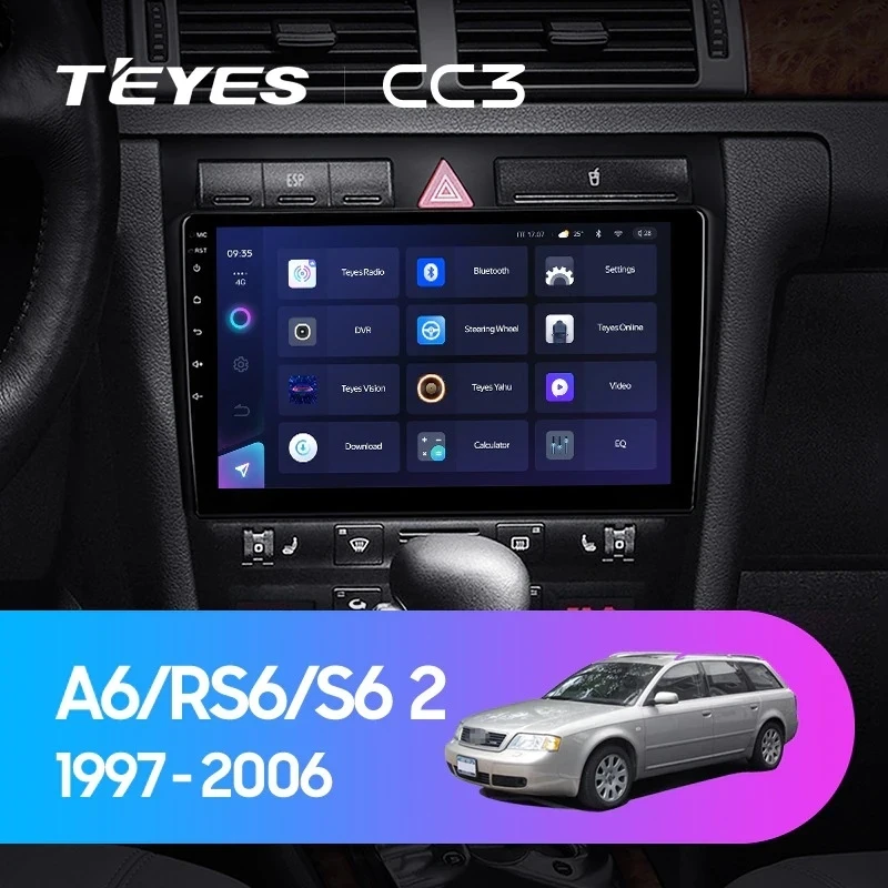 Штатная магнитола Teyes CC3 4/32 Audi RS6 1 (2002-2006)