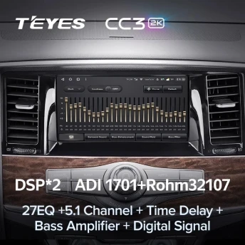 Штатная магнитола Teyes CC3 2K 4/64 Infiniti QX56 (2010-2013)