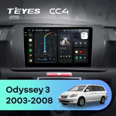 Штатная магнитола Teyes CC4 6/64 Honda Odyssey 3 RL3 RL4 (2003-2008)