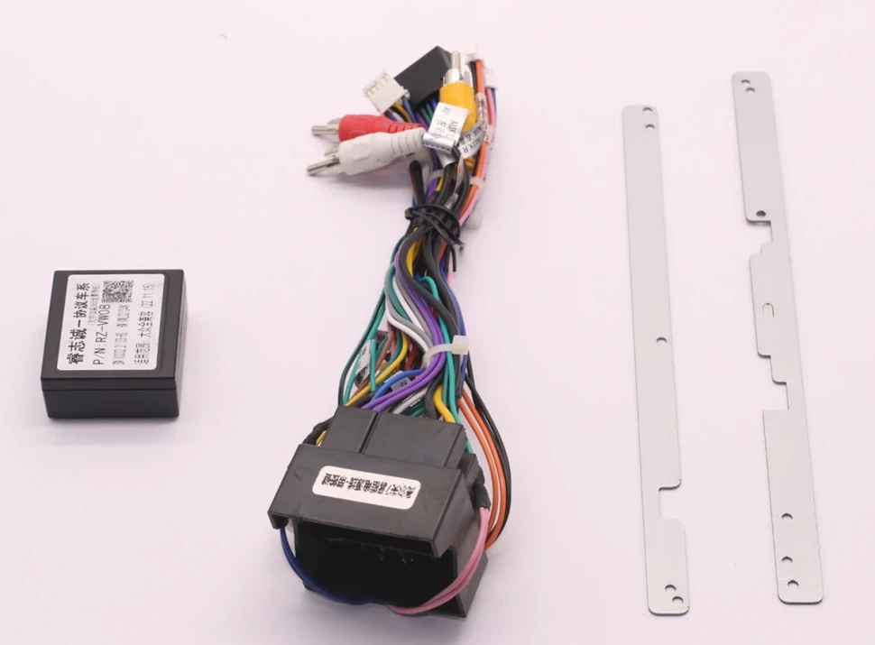 Переходная рамка Volkswagen Golf 7 (2012-2021) (с кнопками) (9")