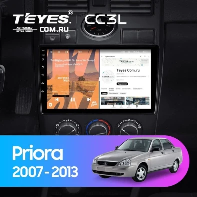 Штатная магнитола Teyes CC3L 4/64 Lada Priora 1 (2007-2013) F1