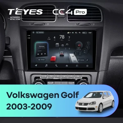 Штатная магнитола Teyes CC4 Pro 8/128 Volkswagen Golf (2003-2009)