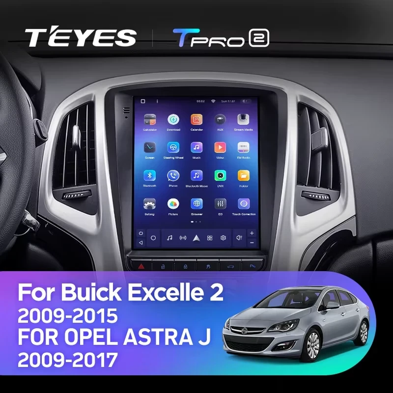 Штатная магнитола Tesla style Teyes TPRO 2 3/32 Buick Excelle 2 (2009-2015) F2