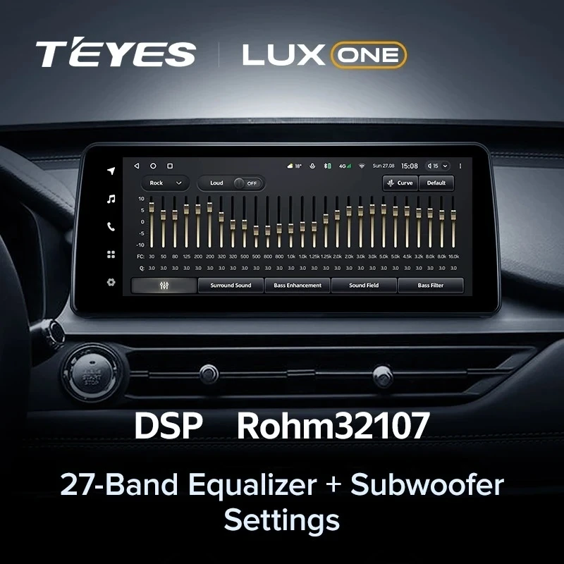 Штатная магнитола Teyes LUX ONE 6/128 (12.3") Chery Tiggo 4 Pro (2020-2023) (split)